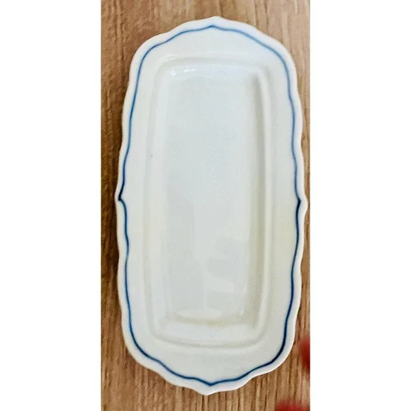 VintageBlue Danube Japan covered butter dish Blue Onion pattern Fine porcelain - Picture 6 of 12